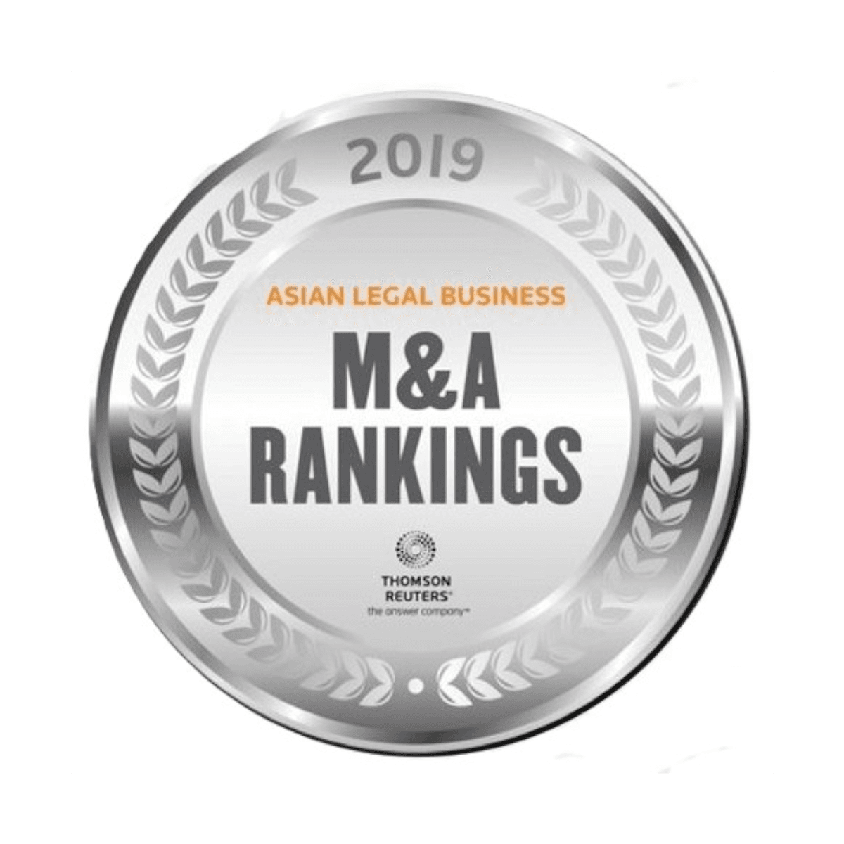 ALB M&A Rangkings 2019