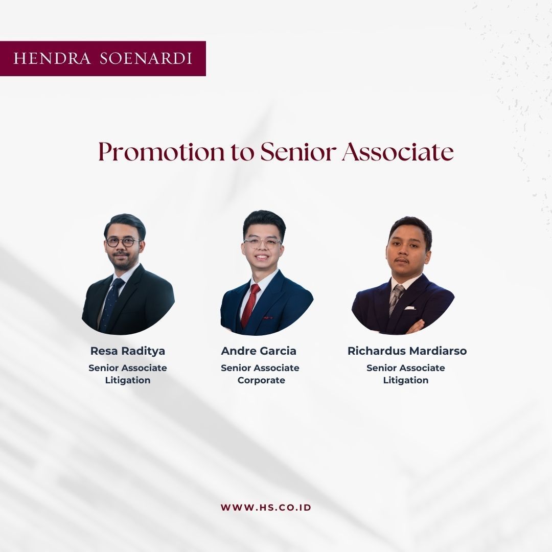 Promotion to Senior Associate