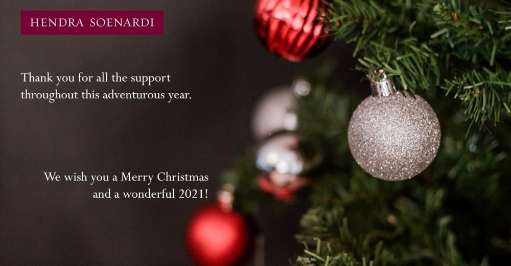 We wish you a Merry Christmas and a wonderful 2021!